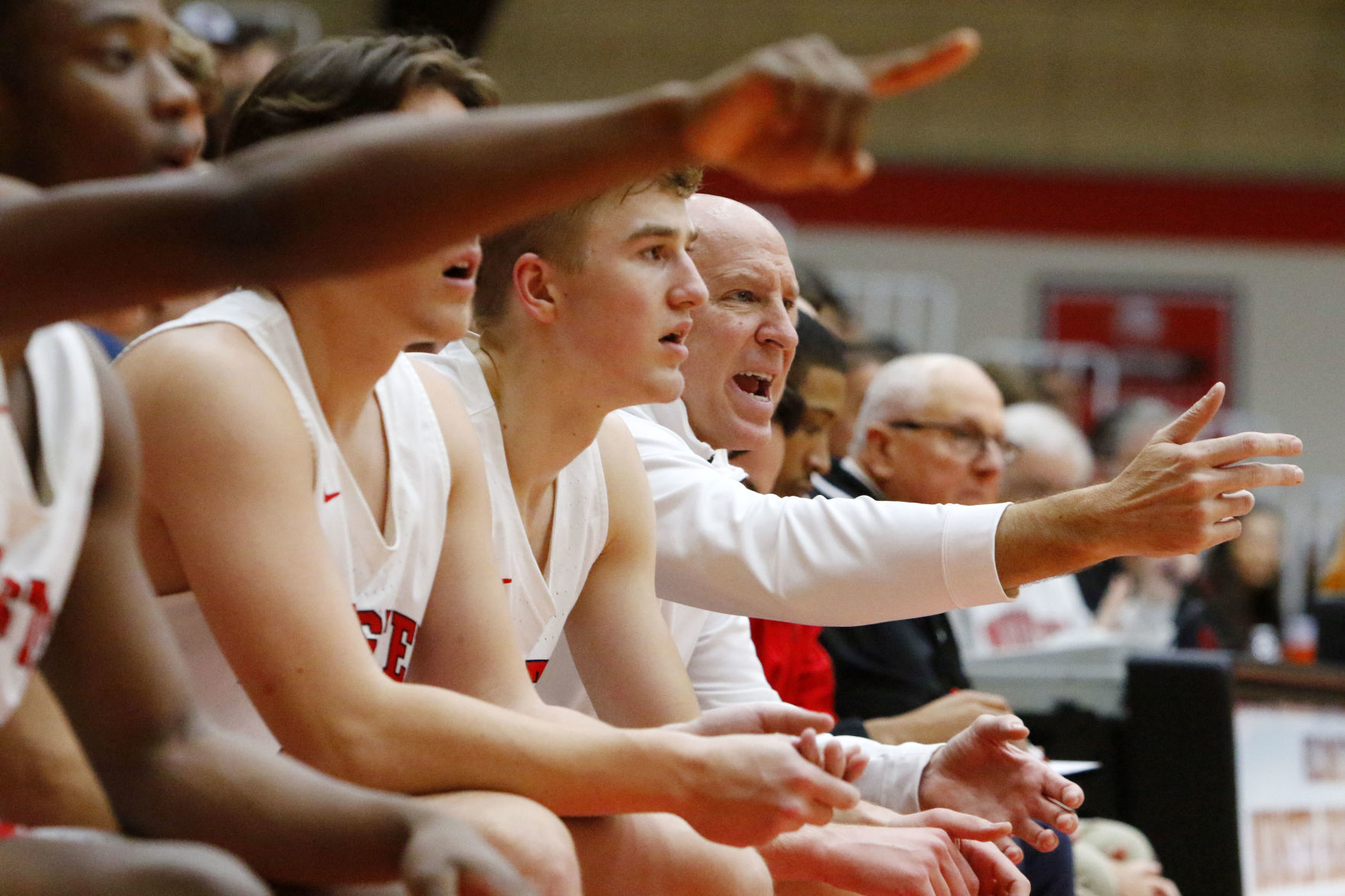 Portage at Munster boys basketball